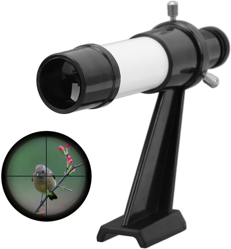 Cuifati Portable 5X Astronomical Telescope Finder Scope with Inline Base Stand for Initial Positioning - Image 2